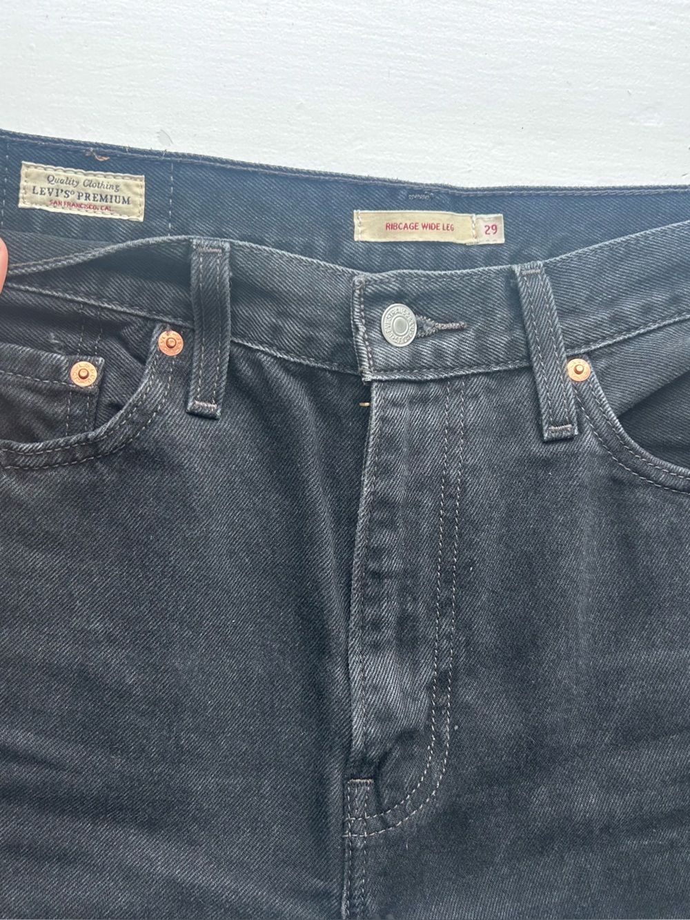Levi’s Ribcage Wide Leg Jeans